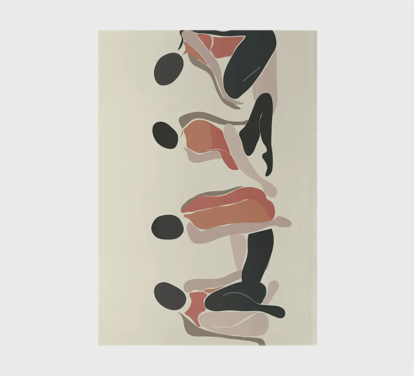 Woman Forms notebook by Nadjaa