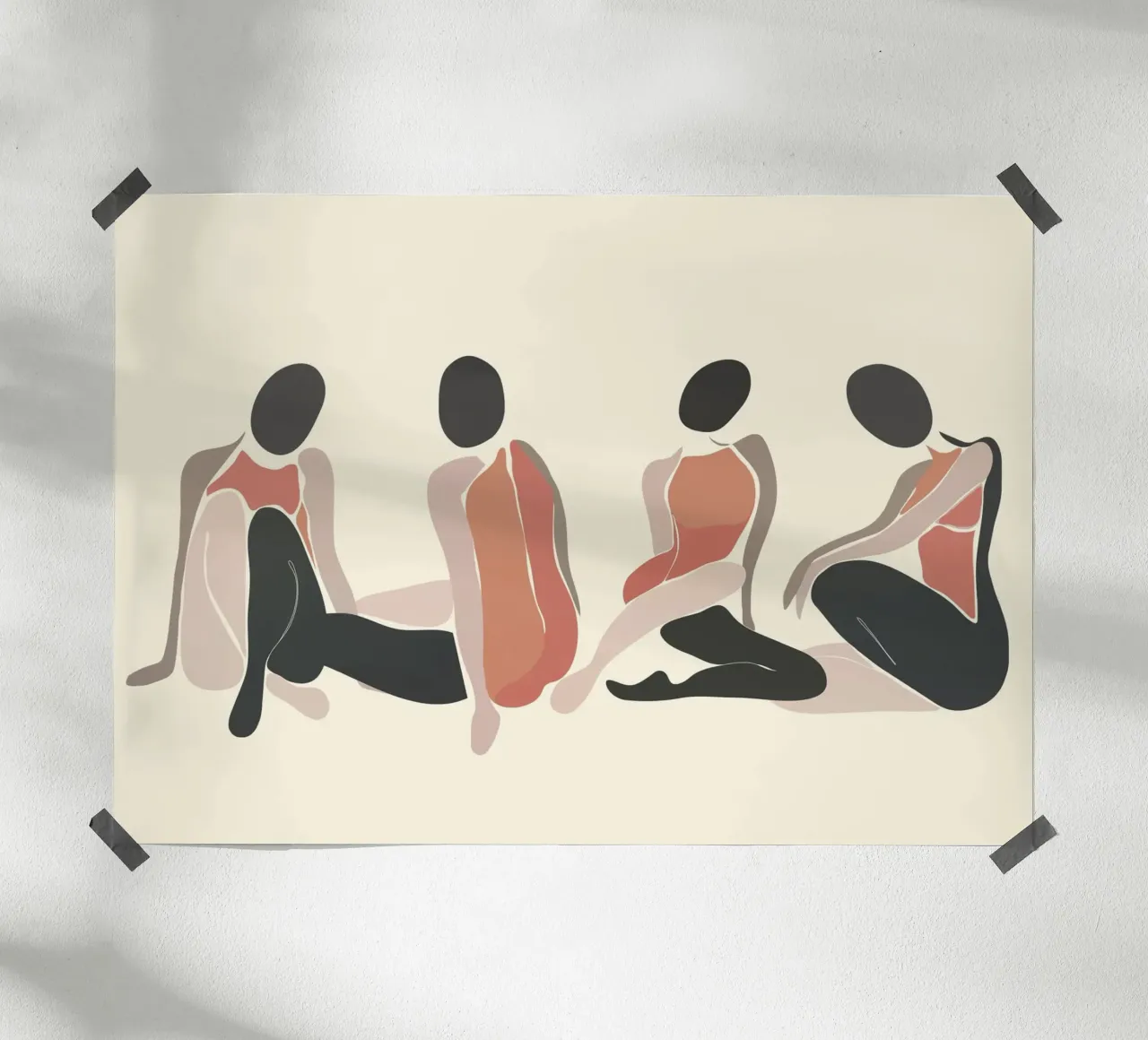 Woman Forms poster da Nadjaa