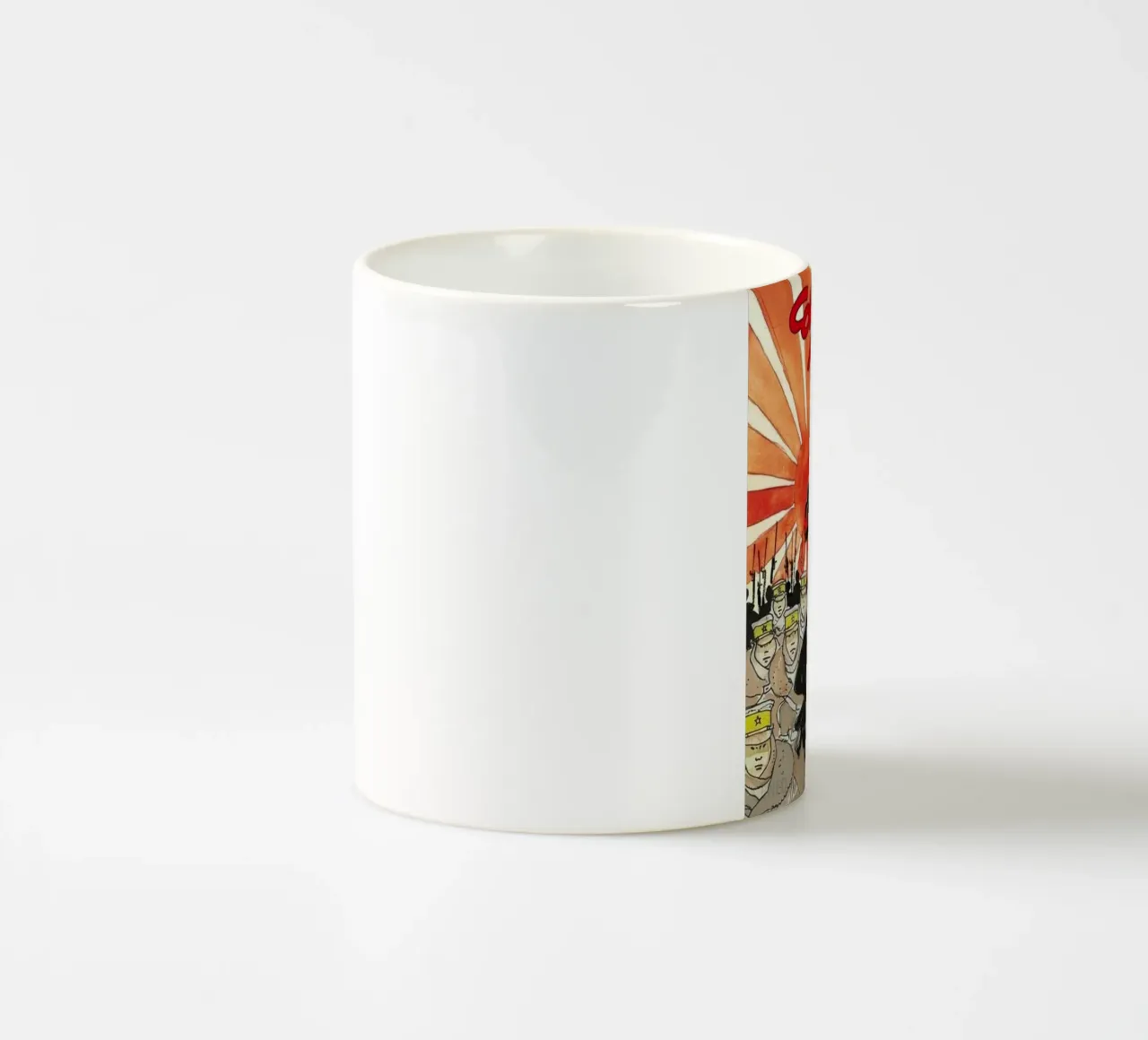 Malteser und Rasputin von Hugo Pratt Keramik Tasse von MIa_Dispath