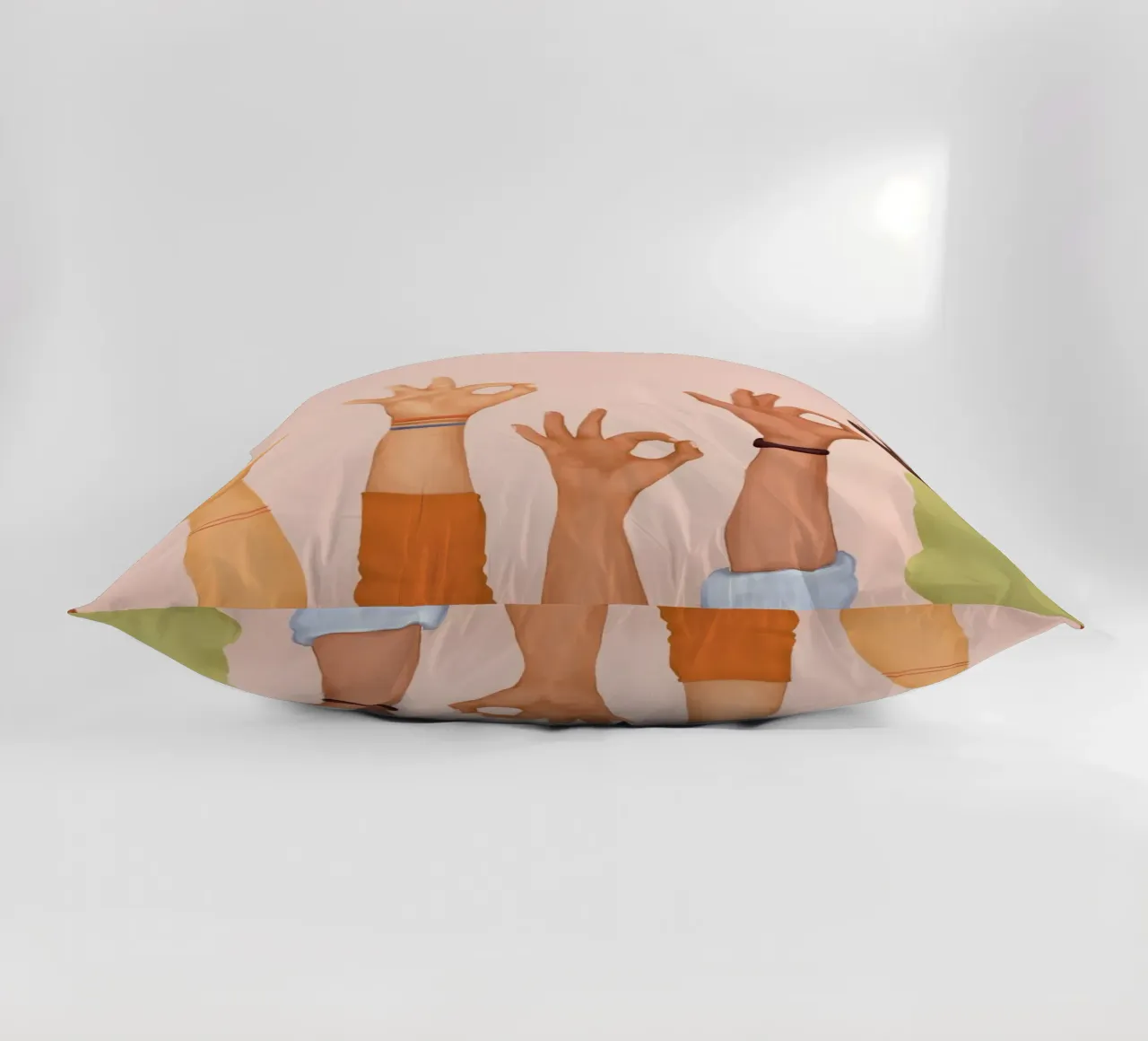 OK decorative cushion by Nadjaa
