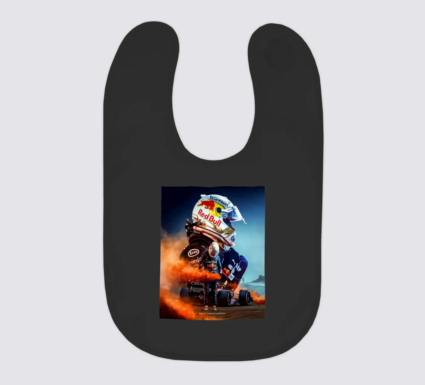 Max Verstappen bavaglino da Indah Creative