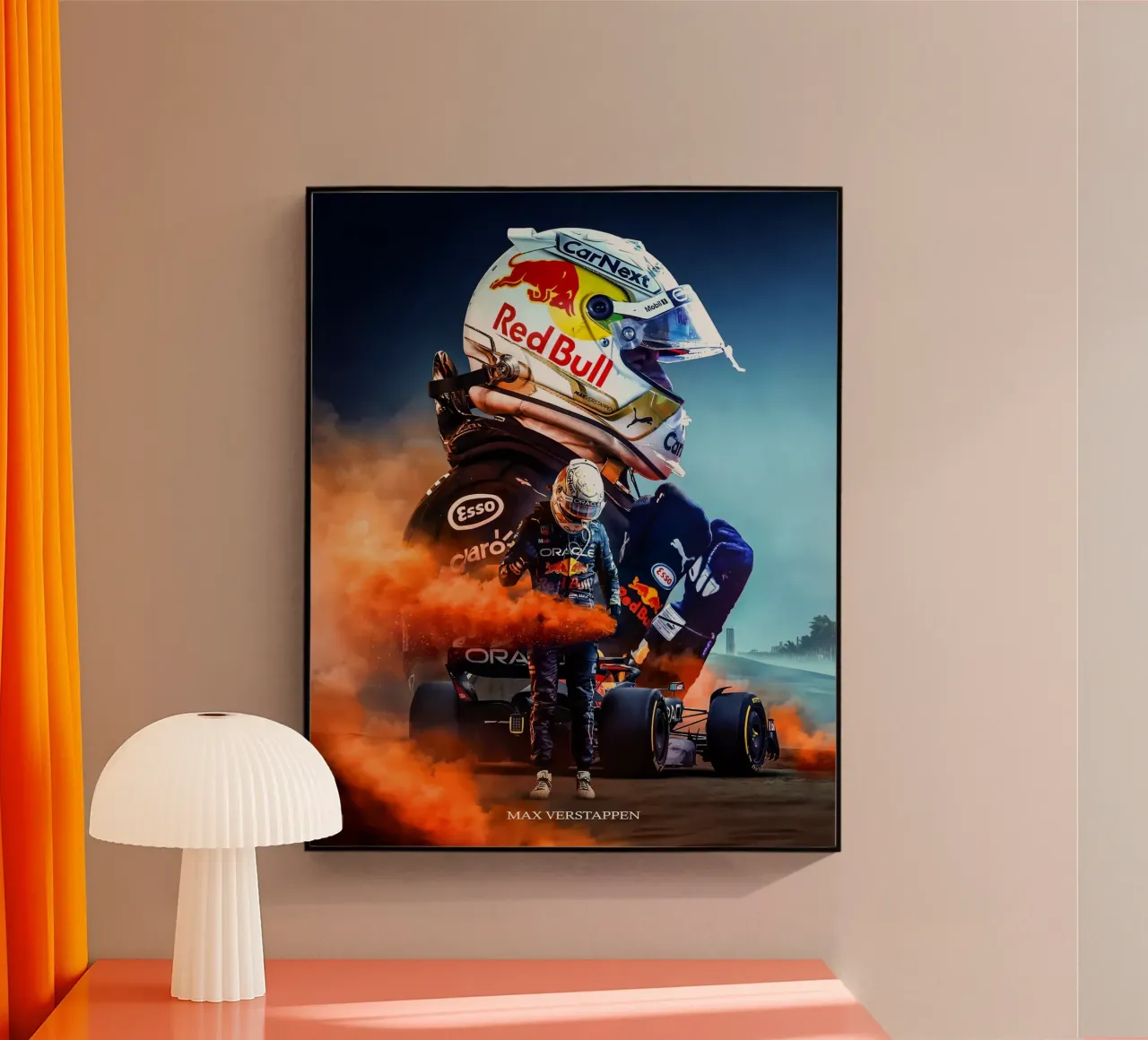 Max Verstappen plexiglass da Indah Creative
