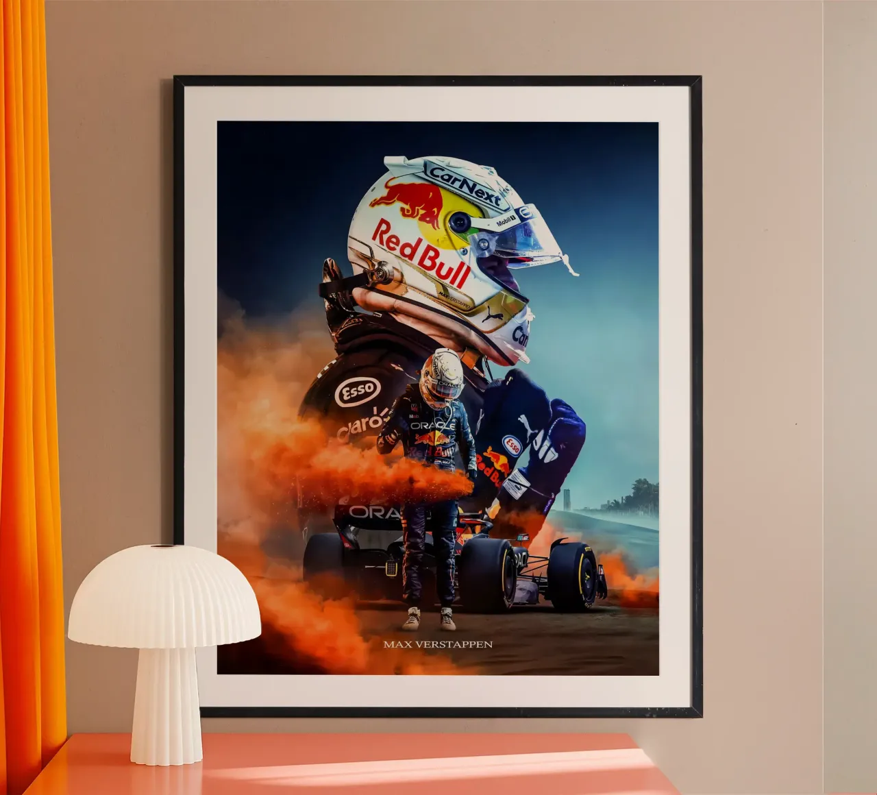 Max Verstappen carta hahnemühle da Indah Creative