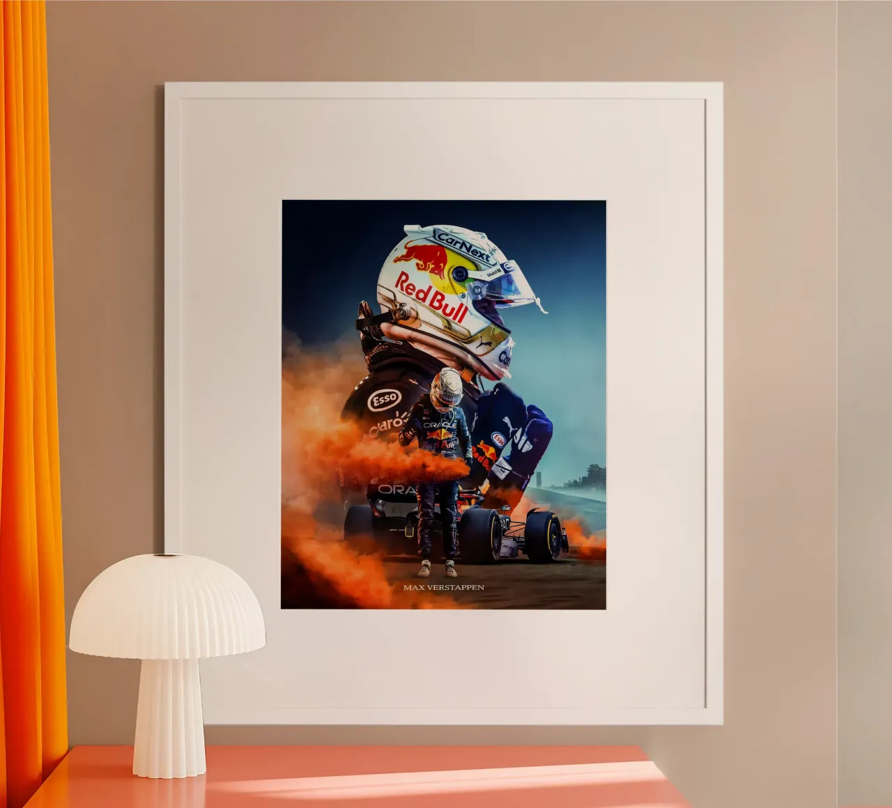 Max Verstappen carta hahnemühle da Indah Creative