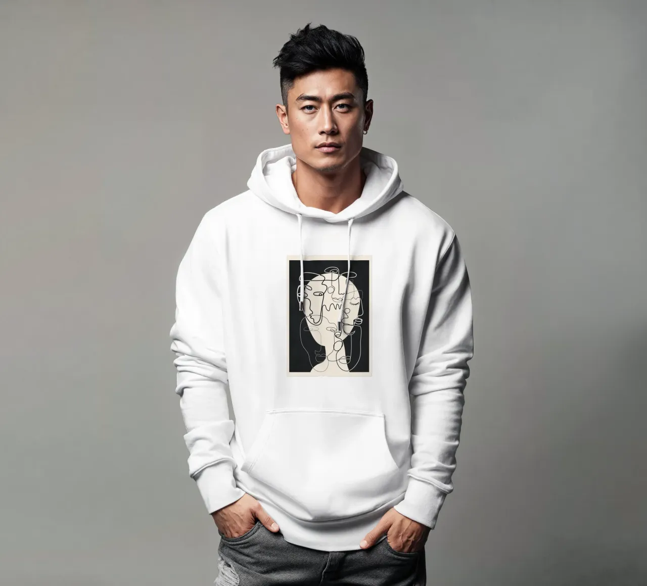 Undefined Thought Flow 1 hoodie van Nadjaa