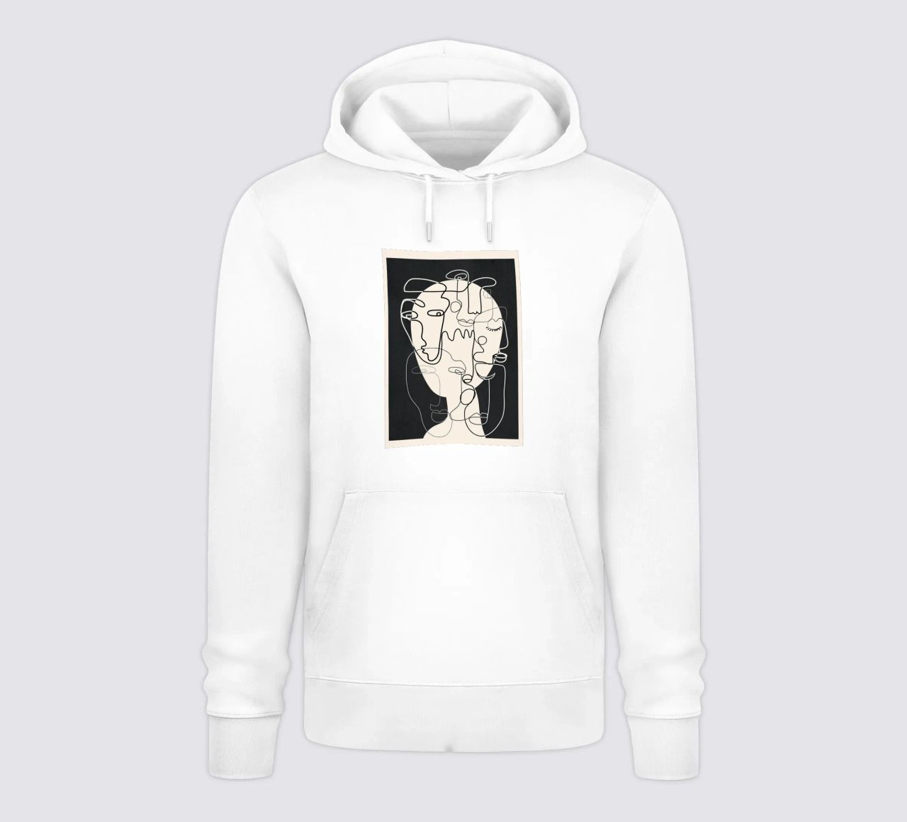 Undefined Thought Flow 1 felpa con cappuccio da Nadjaa