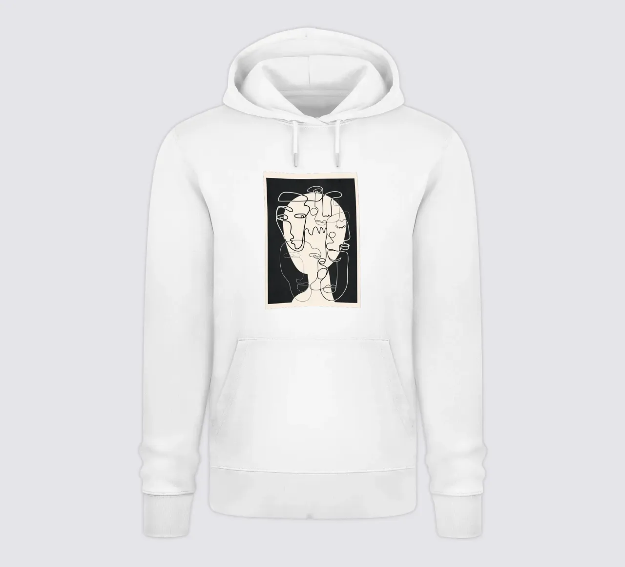 Undefined Thought Flow 1 felpa con cappuccio da Nadjaa