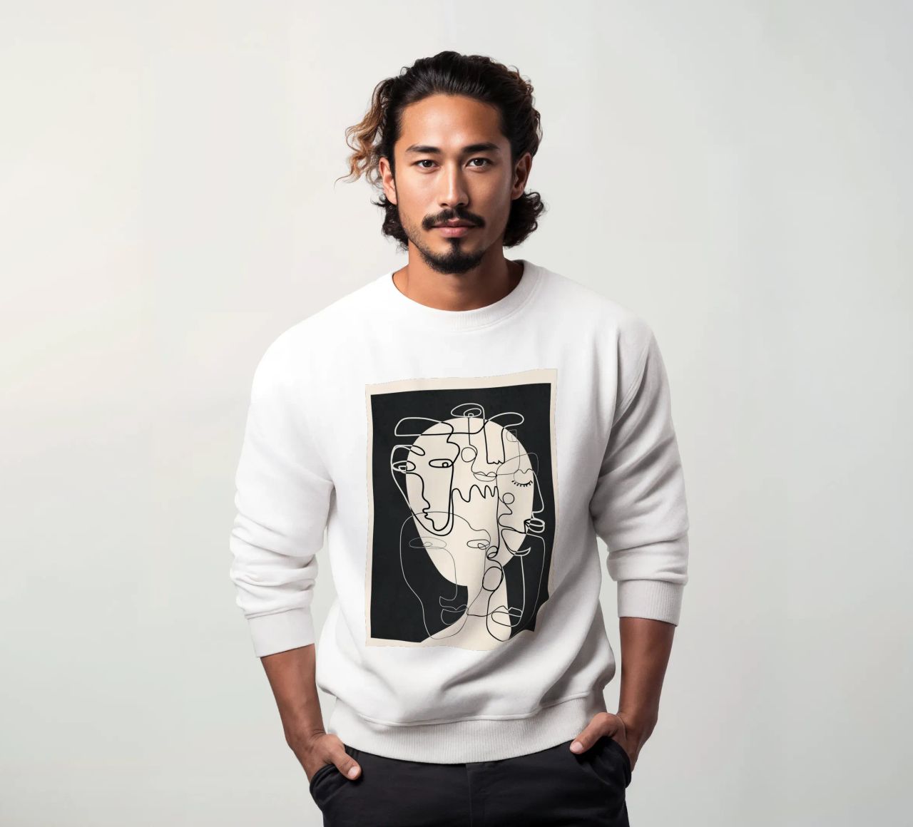 Undefined Thought Flow 1 felpa da Nadjaa