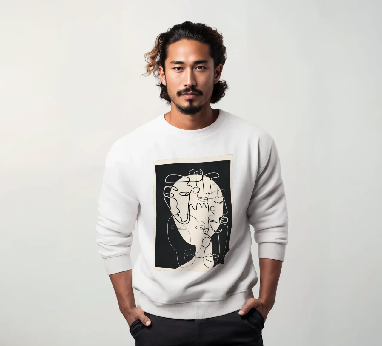 Undefined Thought Flow 1 felpa da Nadjaa