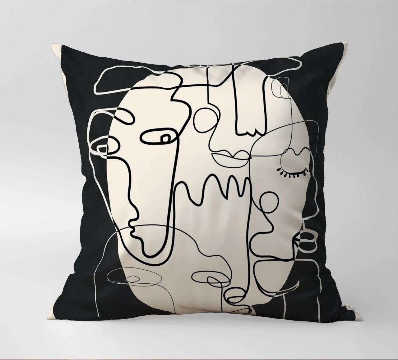 Undefined Thought Flow 1 cuscino da Nadjaa
