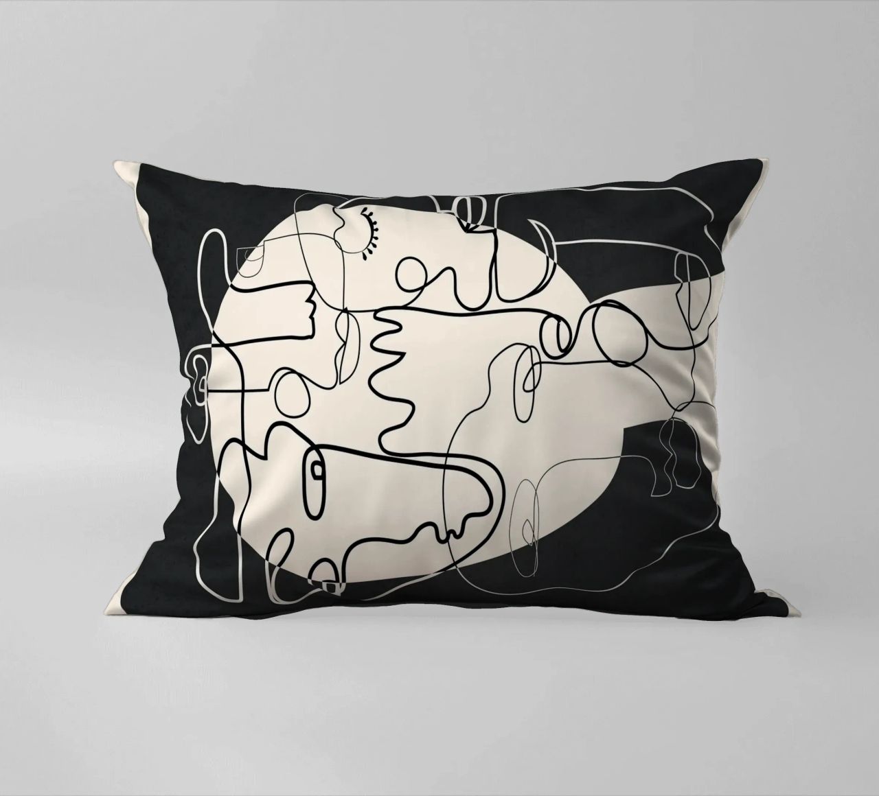 Undefined Thought Flow 1 cuscino da Nadjaa