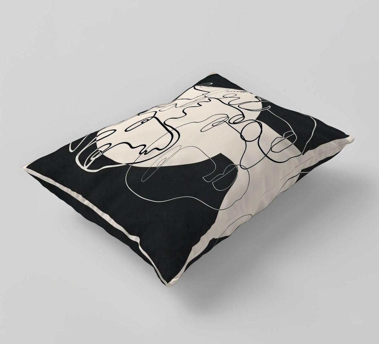 Undefined Thought Flow 1 cuscino da Nadjaa