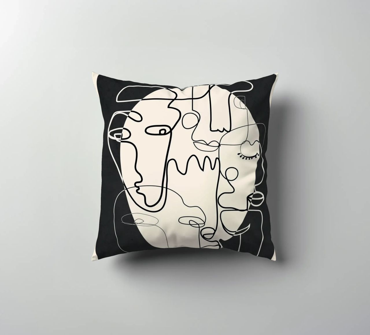 Undefined Thought Flow 1 cuscino da Nadjaa