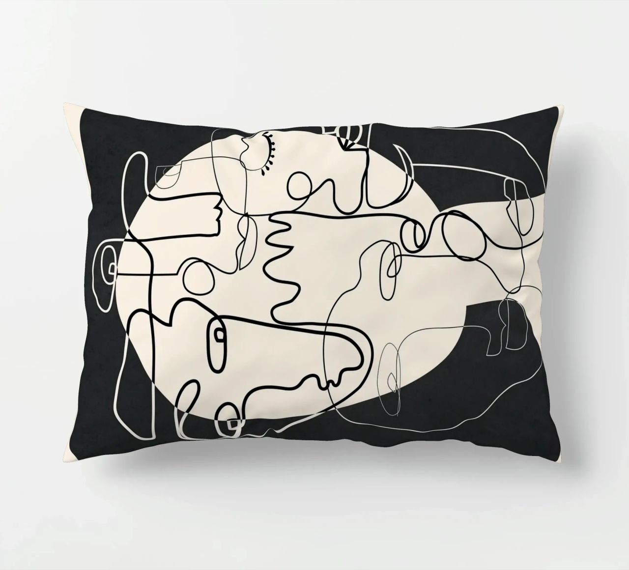 Undefined Thought Flow 1 cuscino da Nadjaa