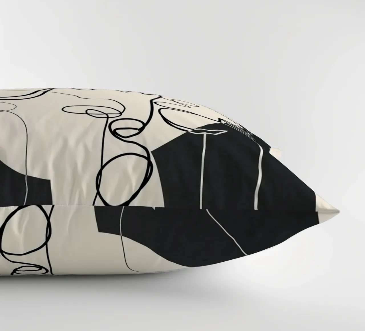 Undefined Thought Flow 1 Kissen von Nadjaa