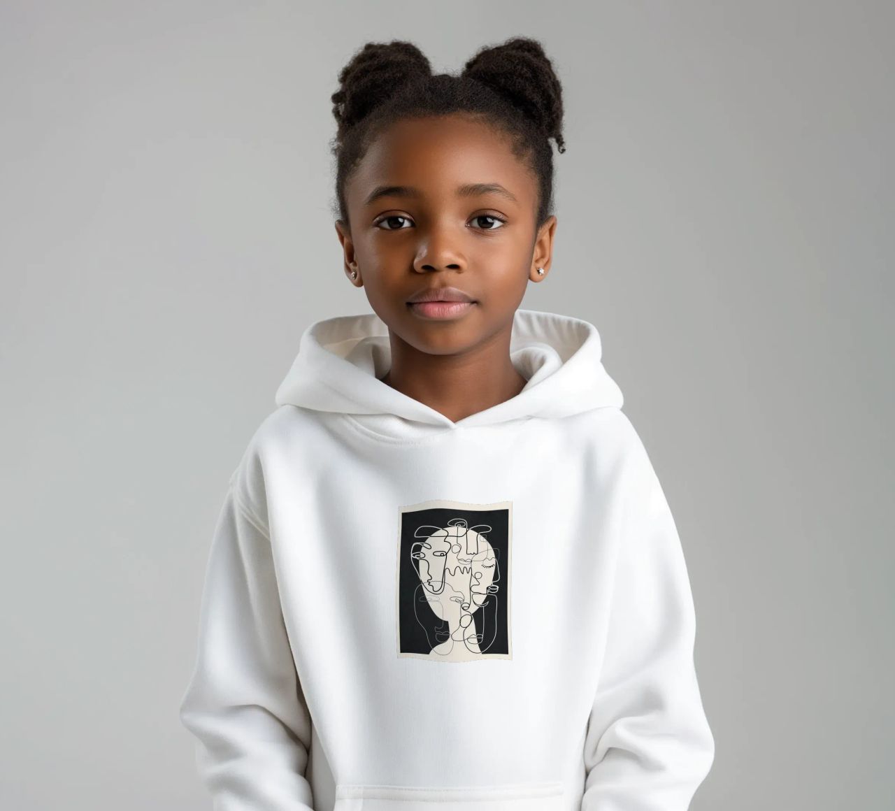 Undefined Thought Flow 1 felpa bambino con cappuccio da Nadjaa
