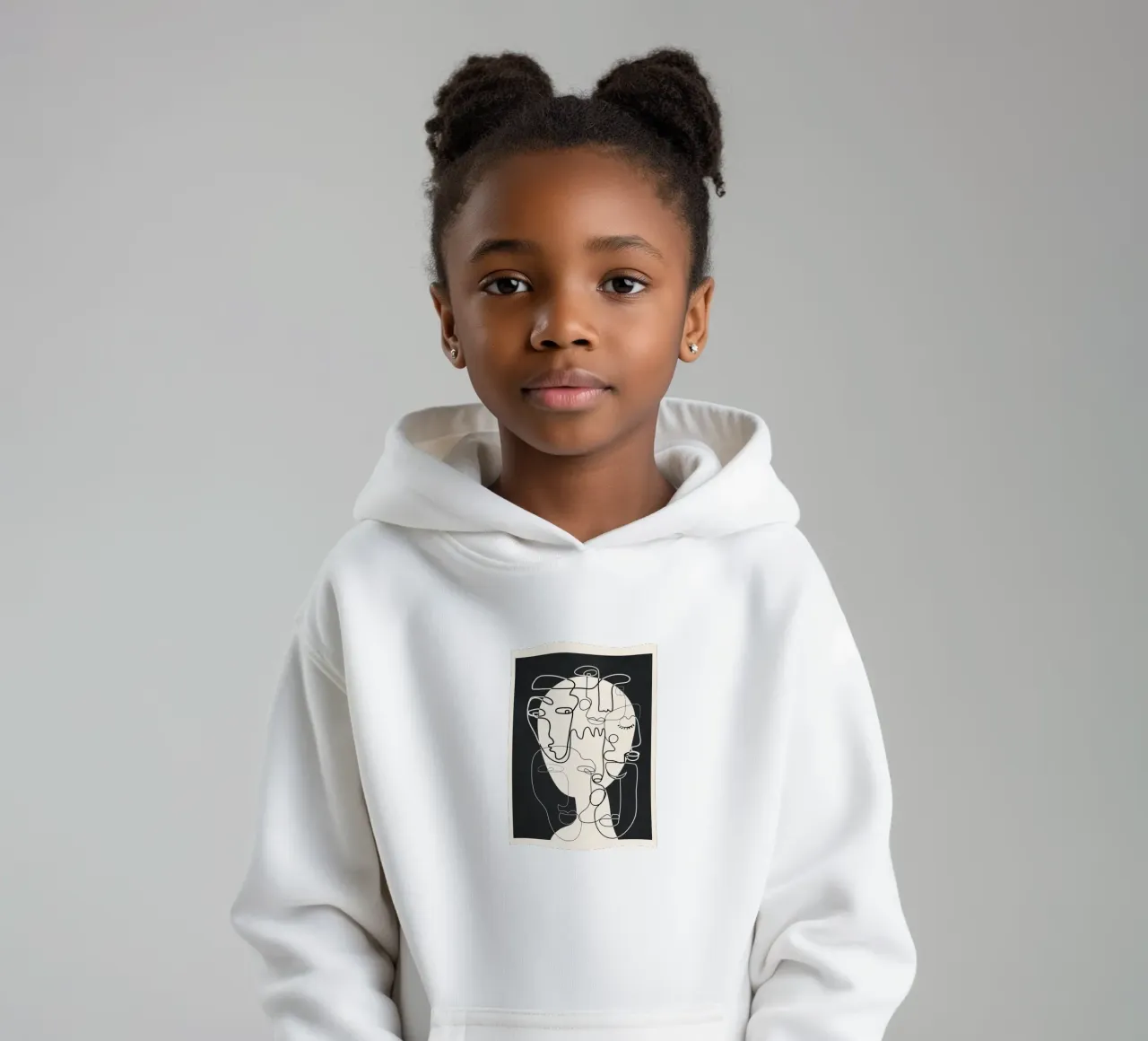 Undefined Thought Flow 1 felpa bambino con cappuccio da Nadjaa