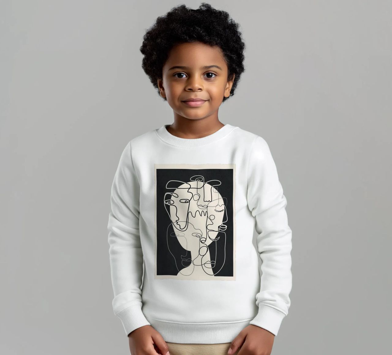Undefined Thought Flow 1 felpa bambino da Nadjaa