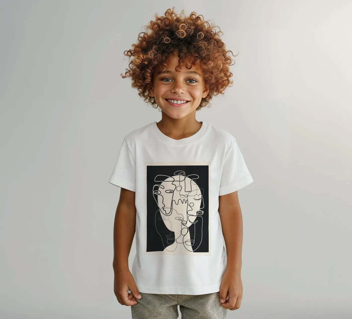 Undefined Thought Flow 1 t-shirt bambini da Nadjaa