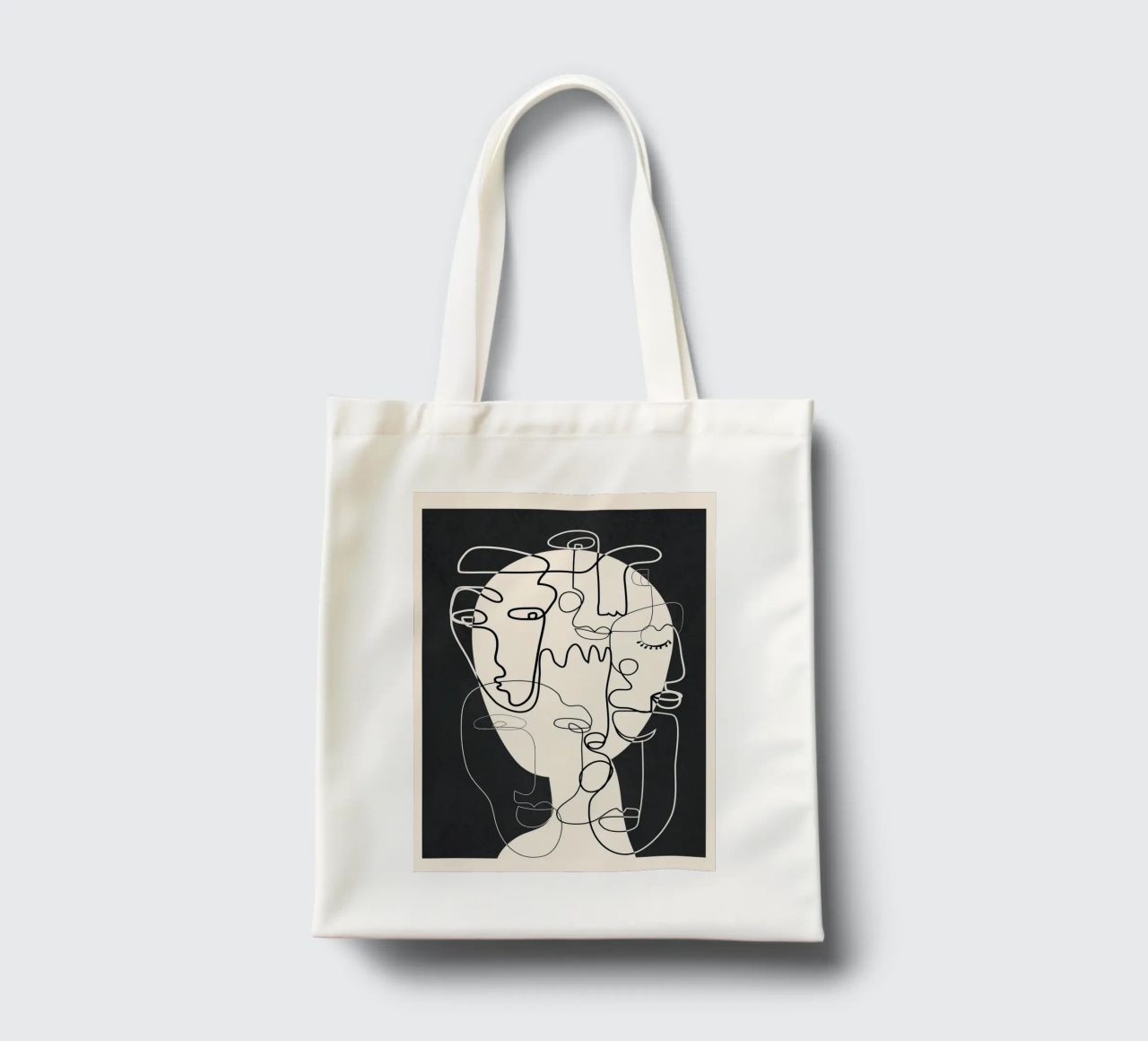 Undefined Thought Flow 1 borsa in juta da Nadjaa