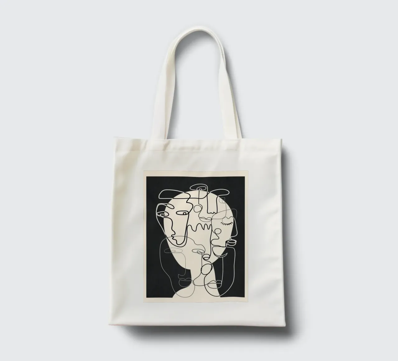 Undefined Thought Flow 1 borsa in juta da Nadjaa