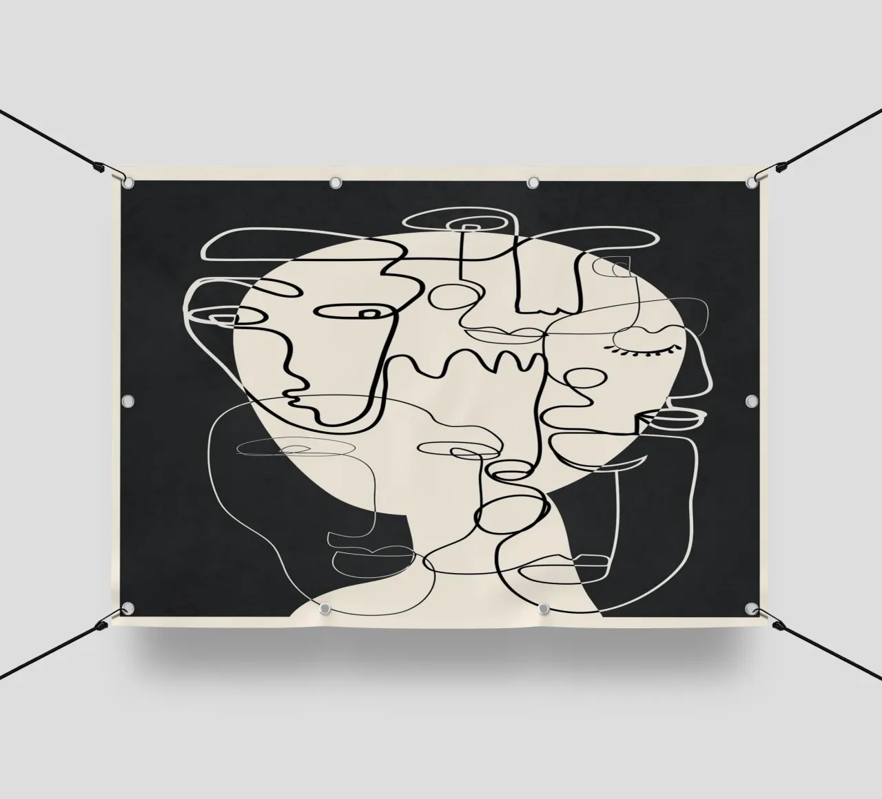 Undefined Thought Flow 1 telo in pvc da Nadjaa