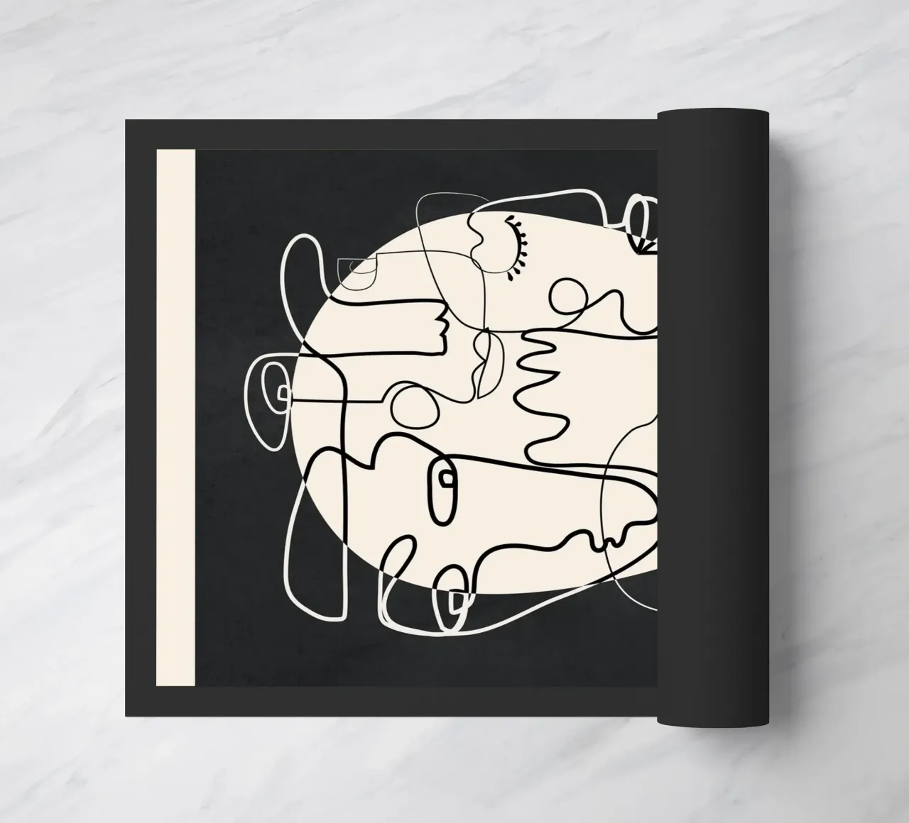 Undefined Thought Flow 1 paillasson de Nadjaa