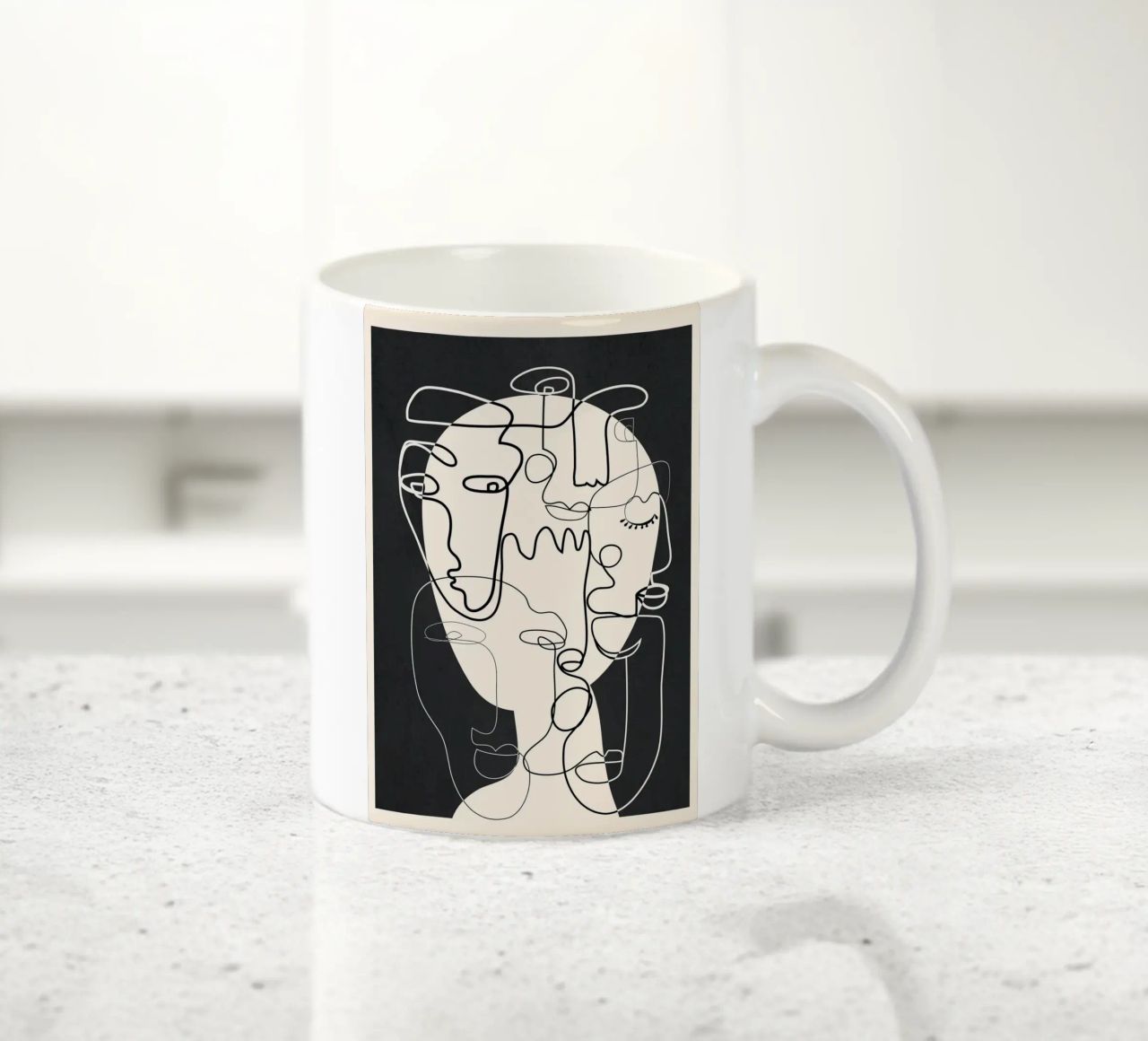 Undefined Thought Flow 1 tazza in ceramica da Nadjaa
