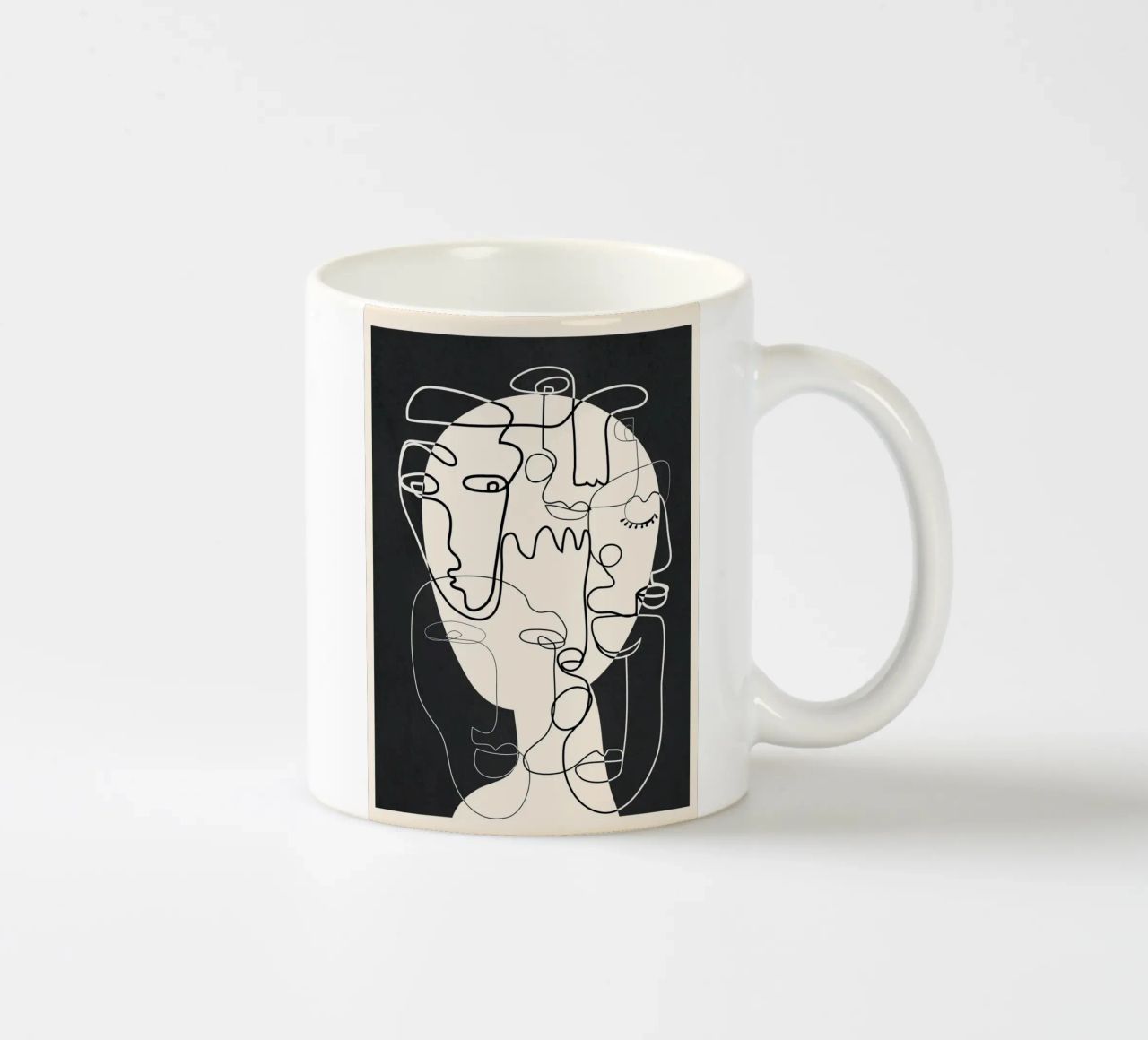Undefined Thought Flow 1 tazza in ceramica da Nadjaa