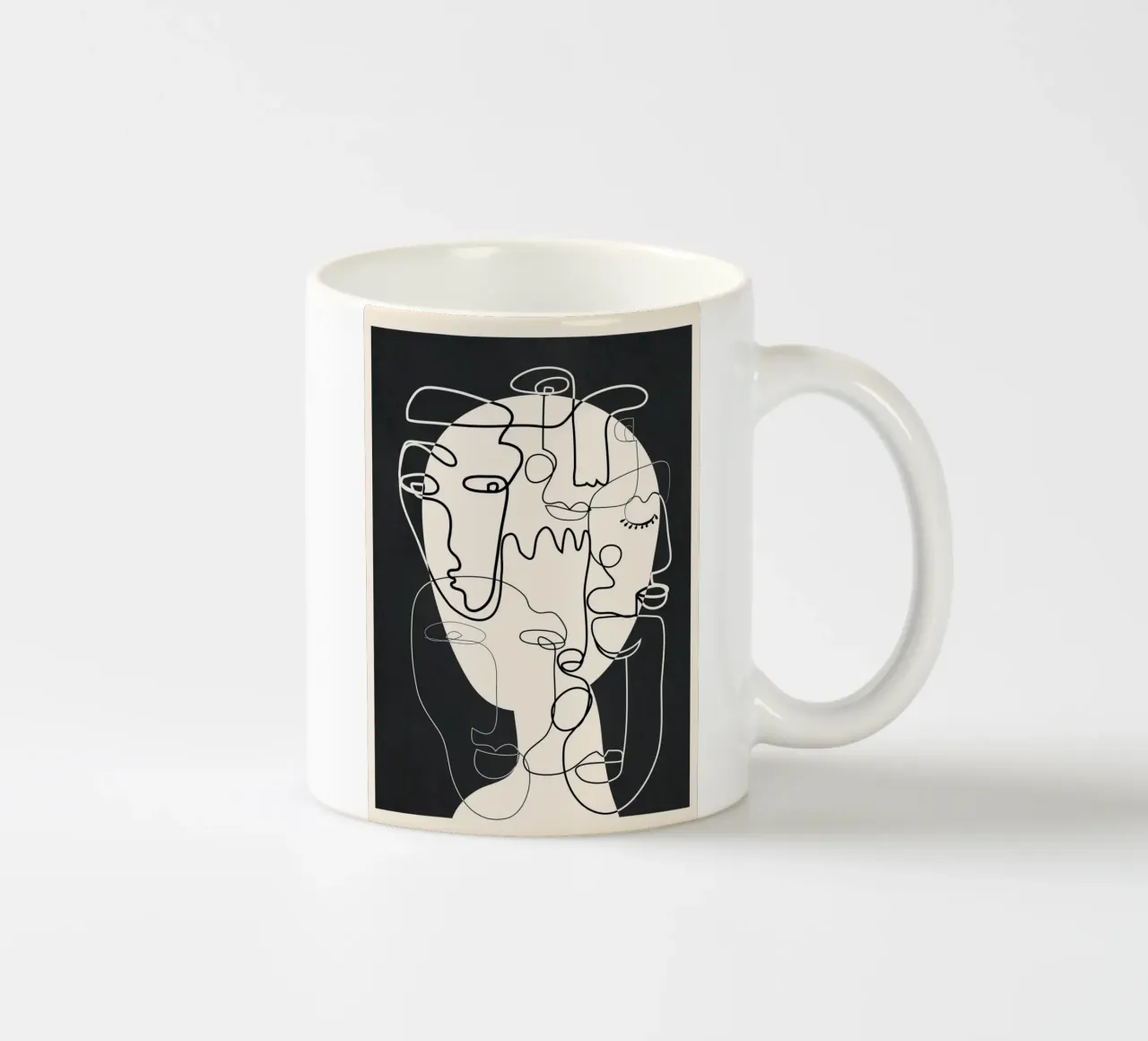 Undefined Thought Flow 1 tazza in ceramica da Nadjaa