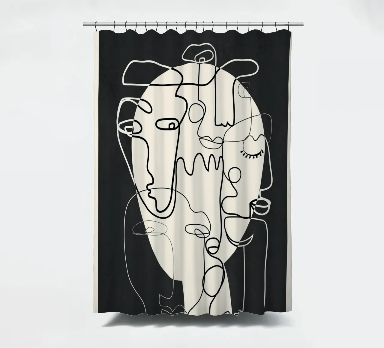 Undefined Thought Flow 1 tenda da doccia da Nadjaa