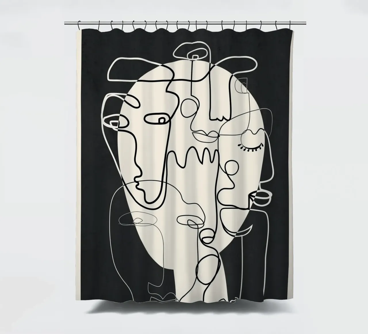 Undefined Thought Flow 1 tenda da doccia da Nadjaa