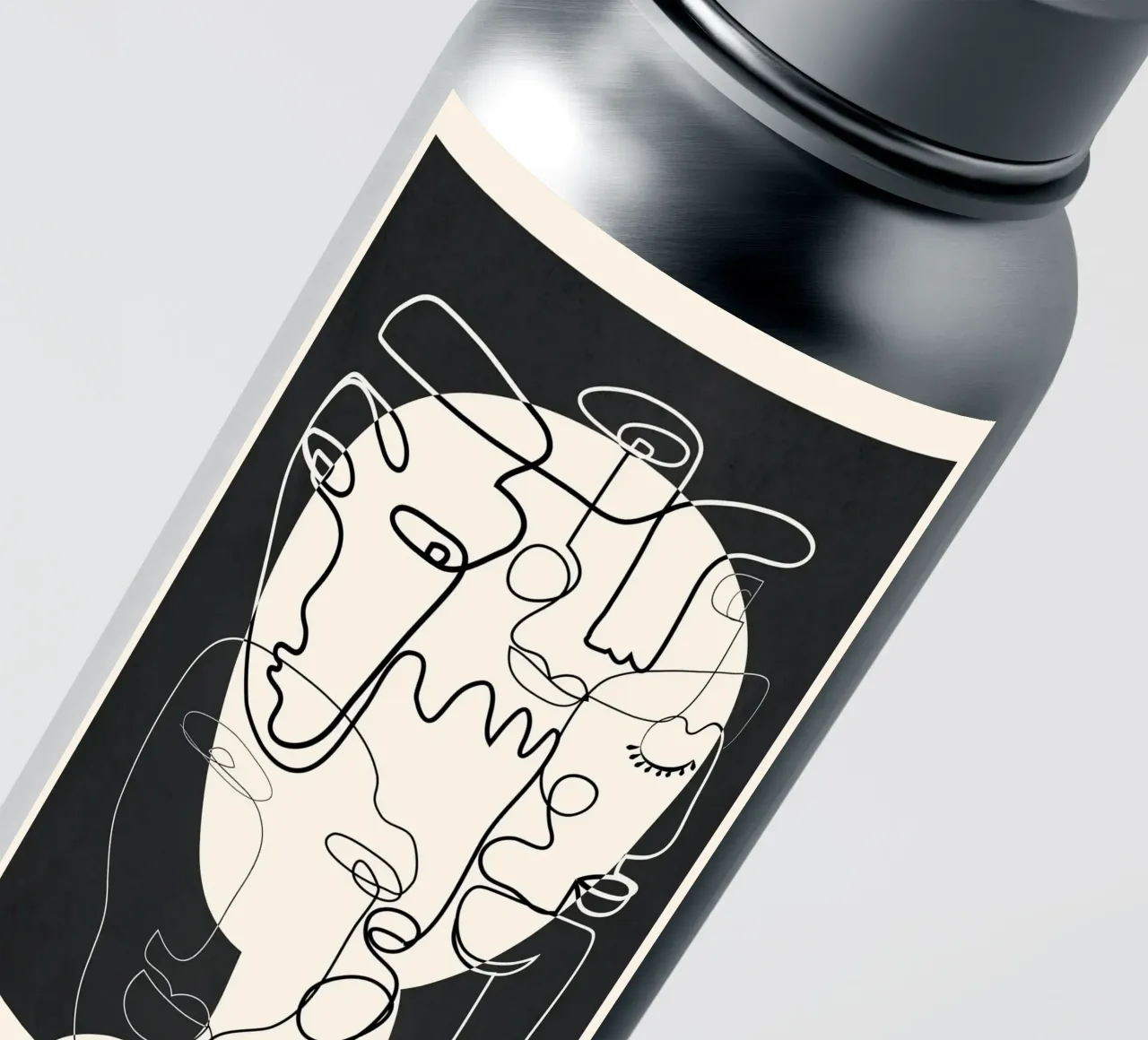 Undefined Thought Flow 1 adesivo da Nadjaa