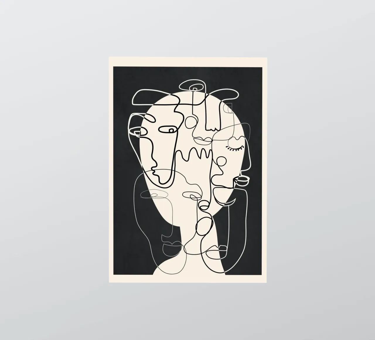 Undefined Thought Flow 1 pegatina de Nadjaa