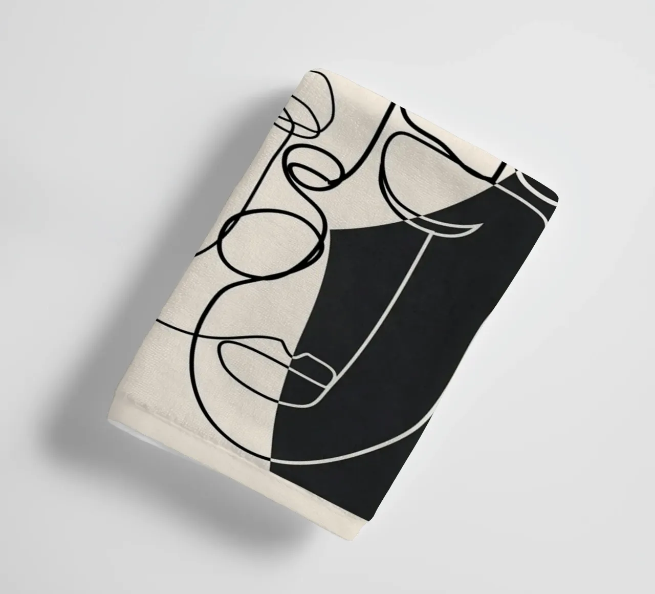 Undefined Thought Flow 1 asciugamano da bagno da Nadjaa