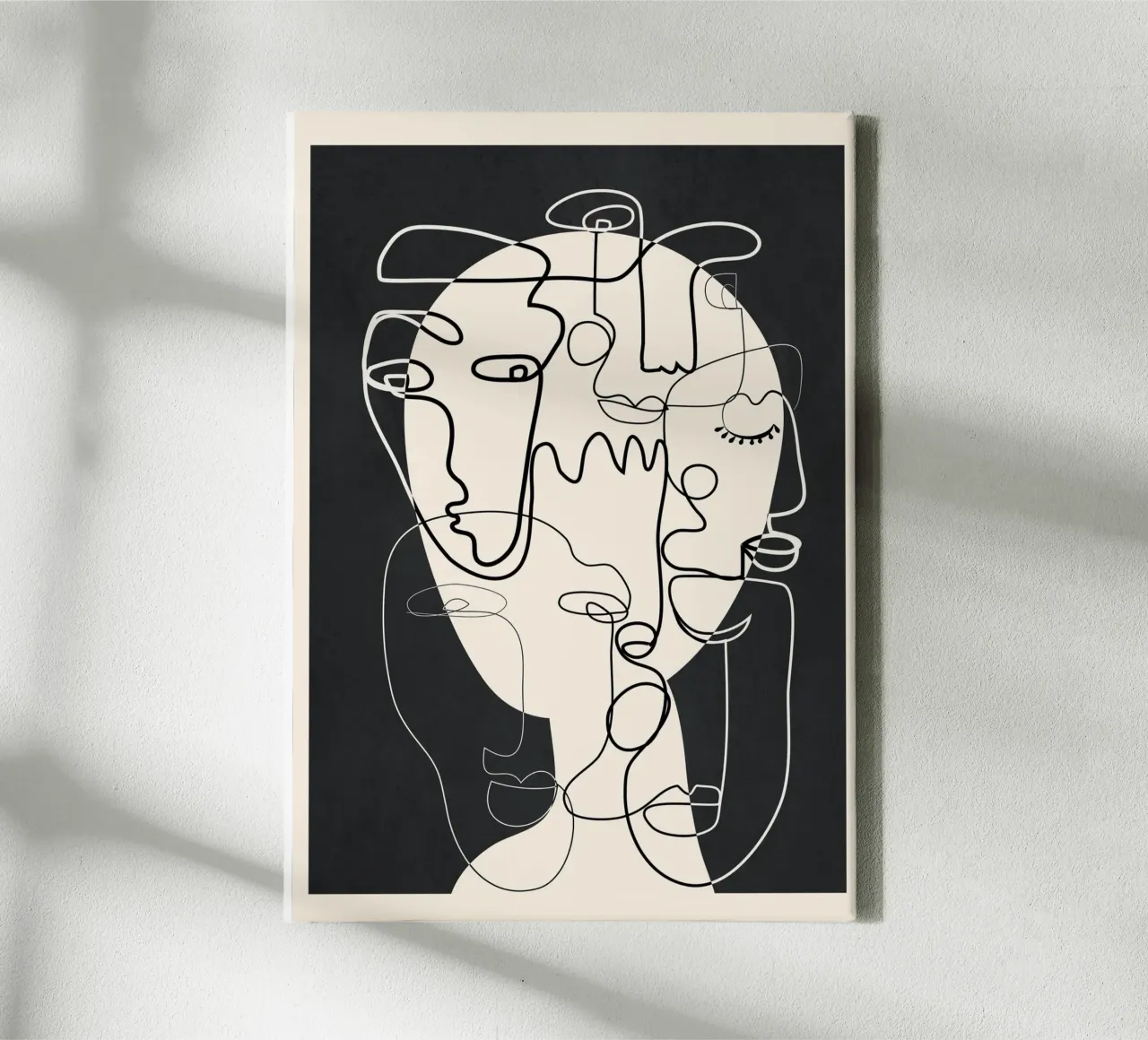 Undefined Thought Flow 1 canvas by Nadjaa