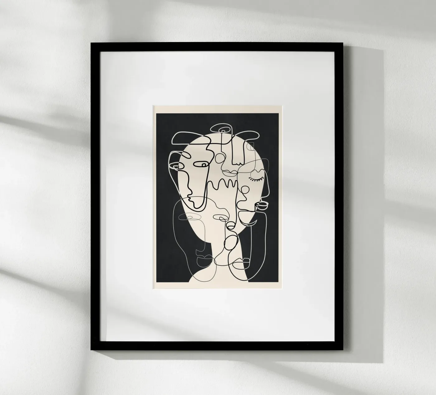 Undefined Thought Flow 1 Poster von Nadjaa
