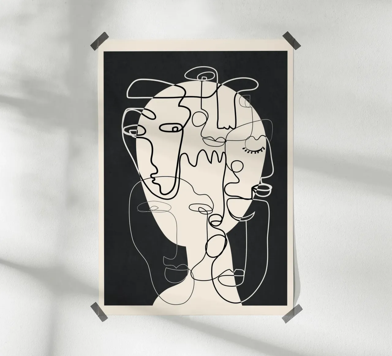 Undefined Thought Flow 1 carta hahnemühle da Nadjaa