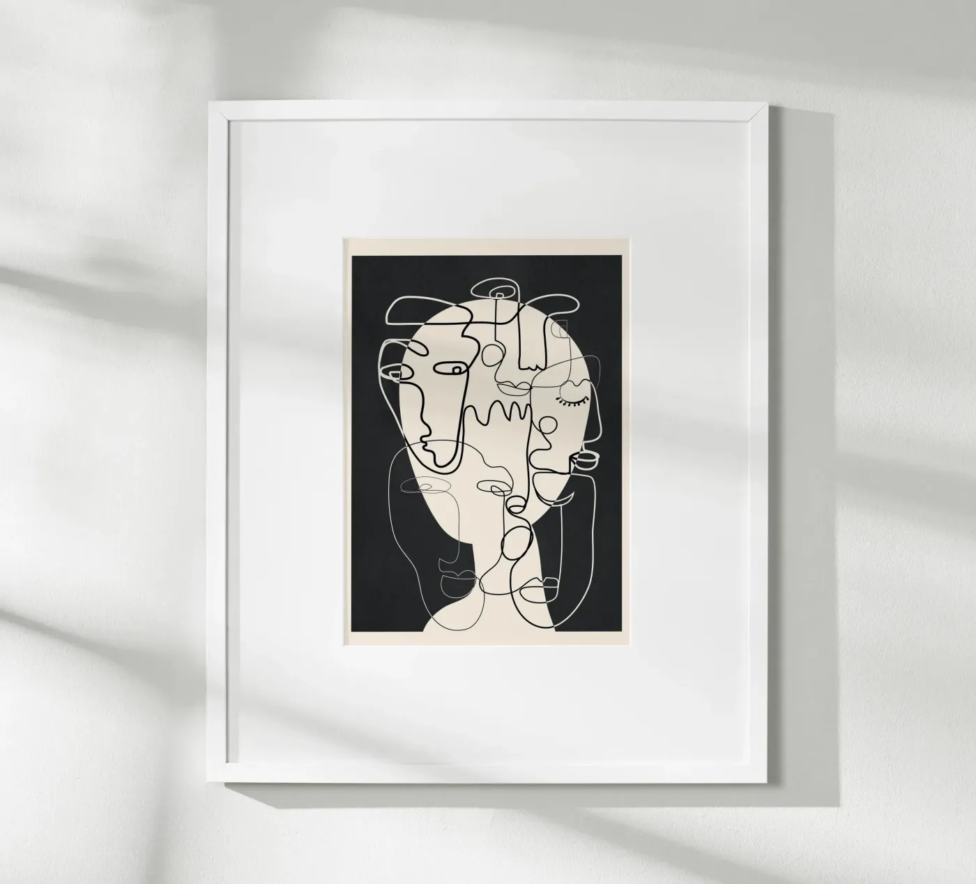 Undefined Thought Flow 1 Poster von Nadjaa