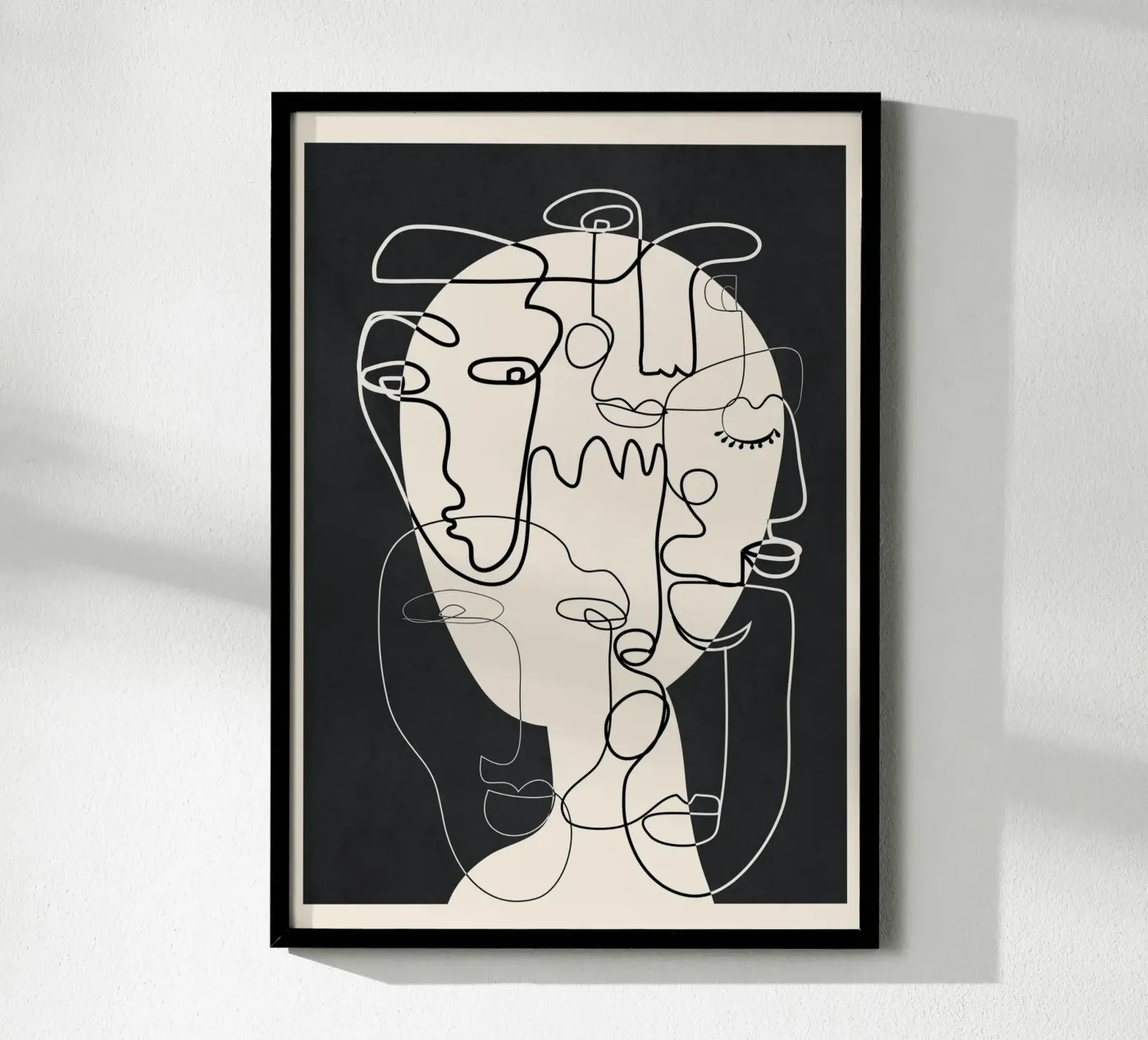 Undefined Thought Flow 1 Poster von Nadjaa