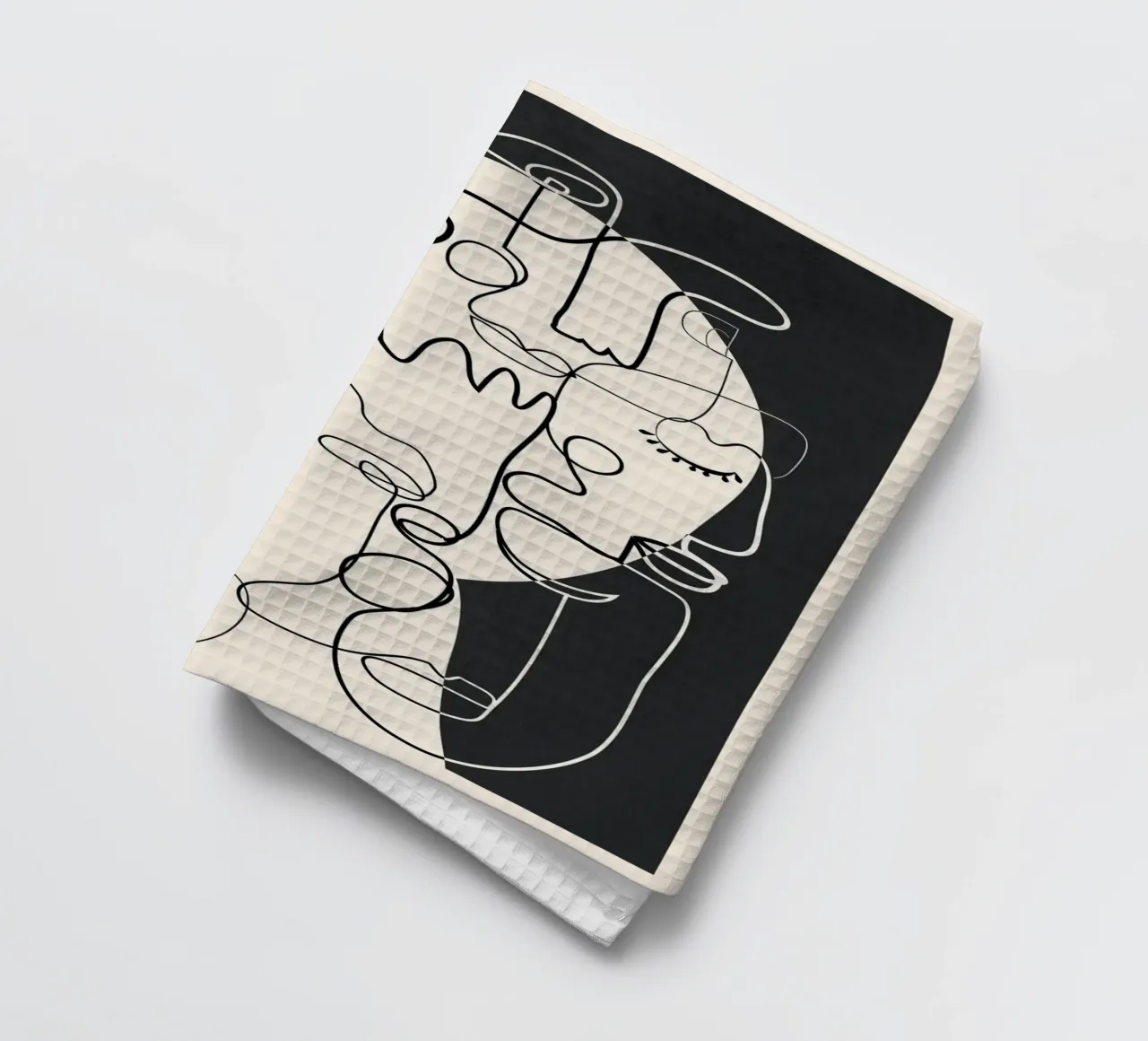 Undefined Thought Flow 1 torchon de Nadjaa