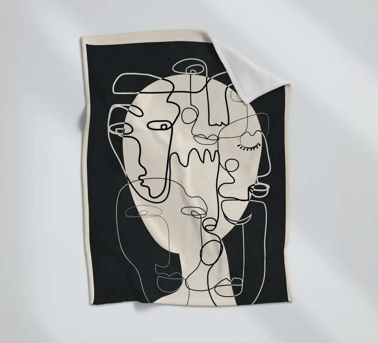 Undefined Thought Flow 1 coperta in pile da Nadjaa