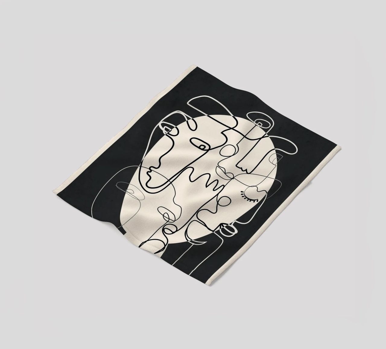 Undefined Thought Flow 1 coperta in pile da Nadjaa