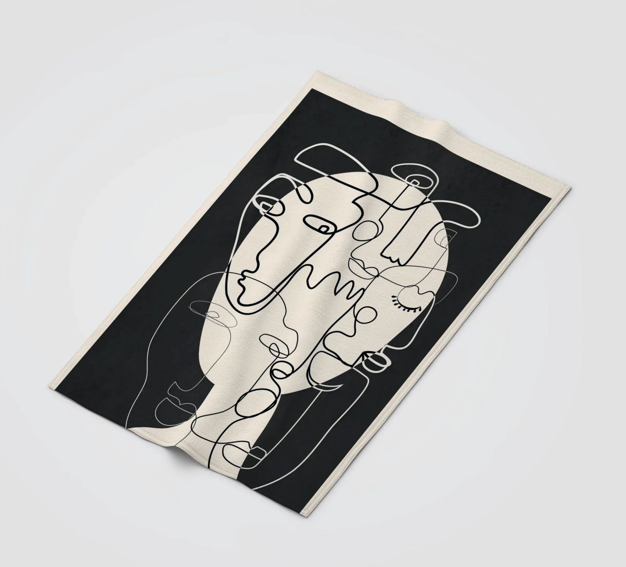 Undefined Thought Flow 1 coperta in pile da Nadjaa