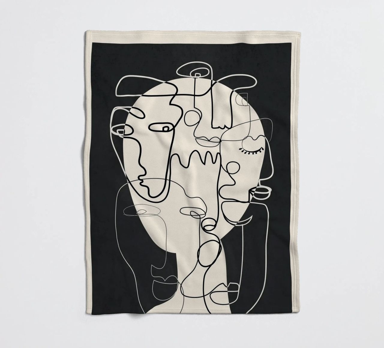 Undefined Thought Flow 1 coperta in pile da Nadjaa