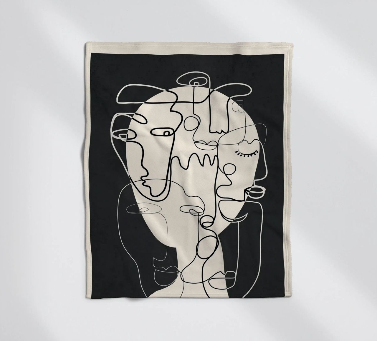 Undefined Thought Flow 1 coperta in pile da Nadjaa