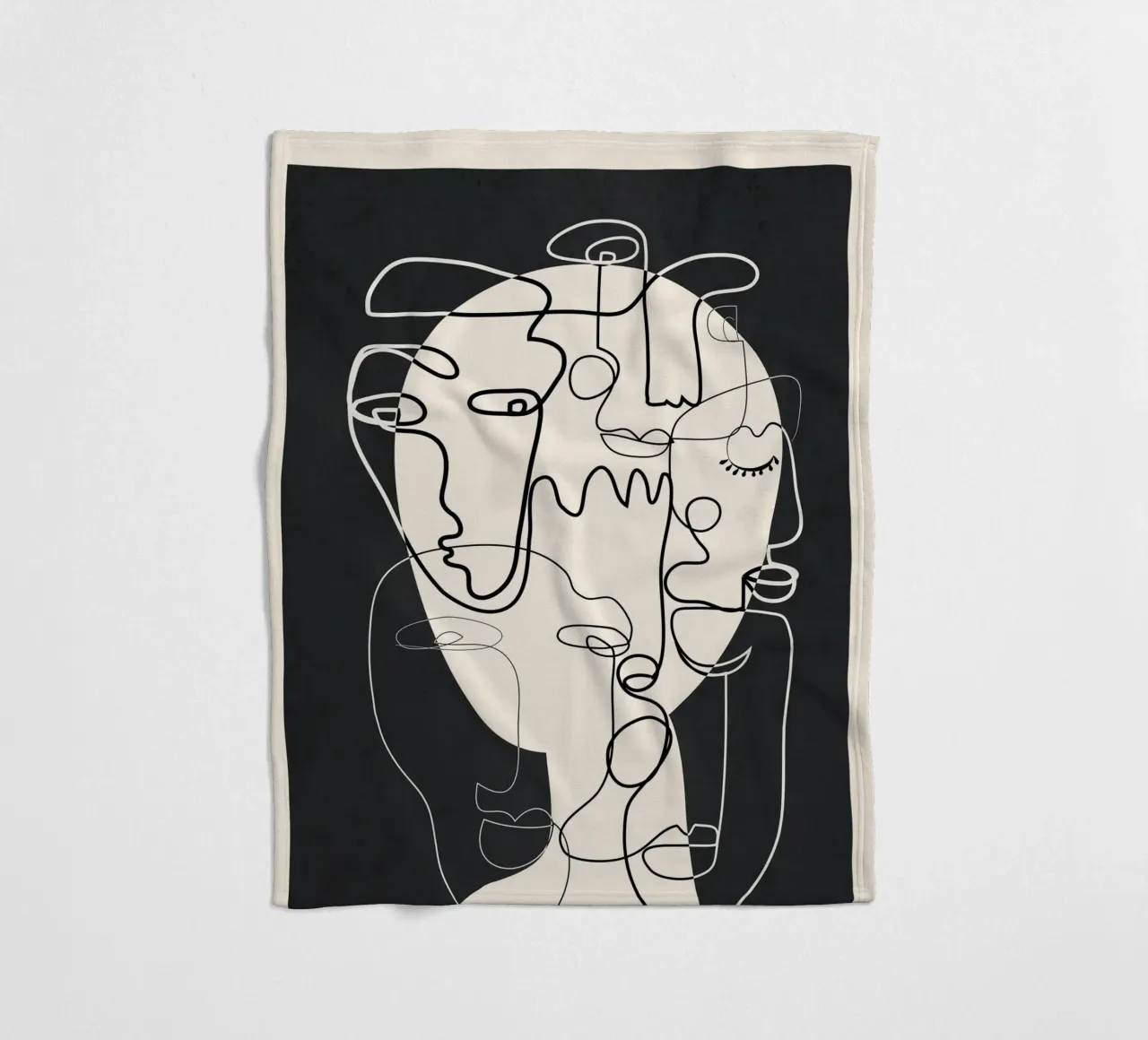 Undefined Thought Flow 1 coperta in pile da Nadjaa