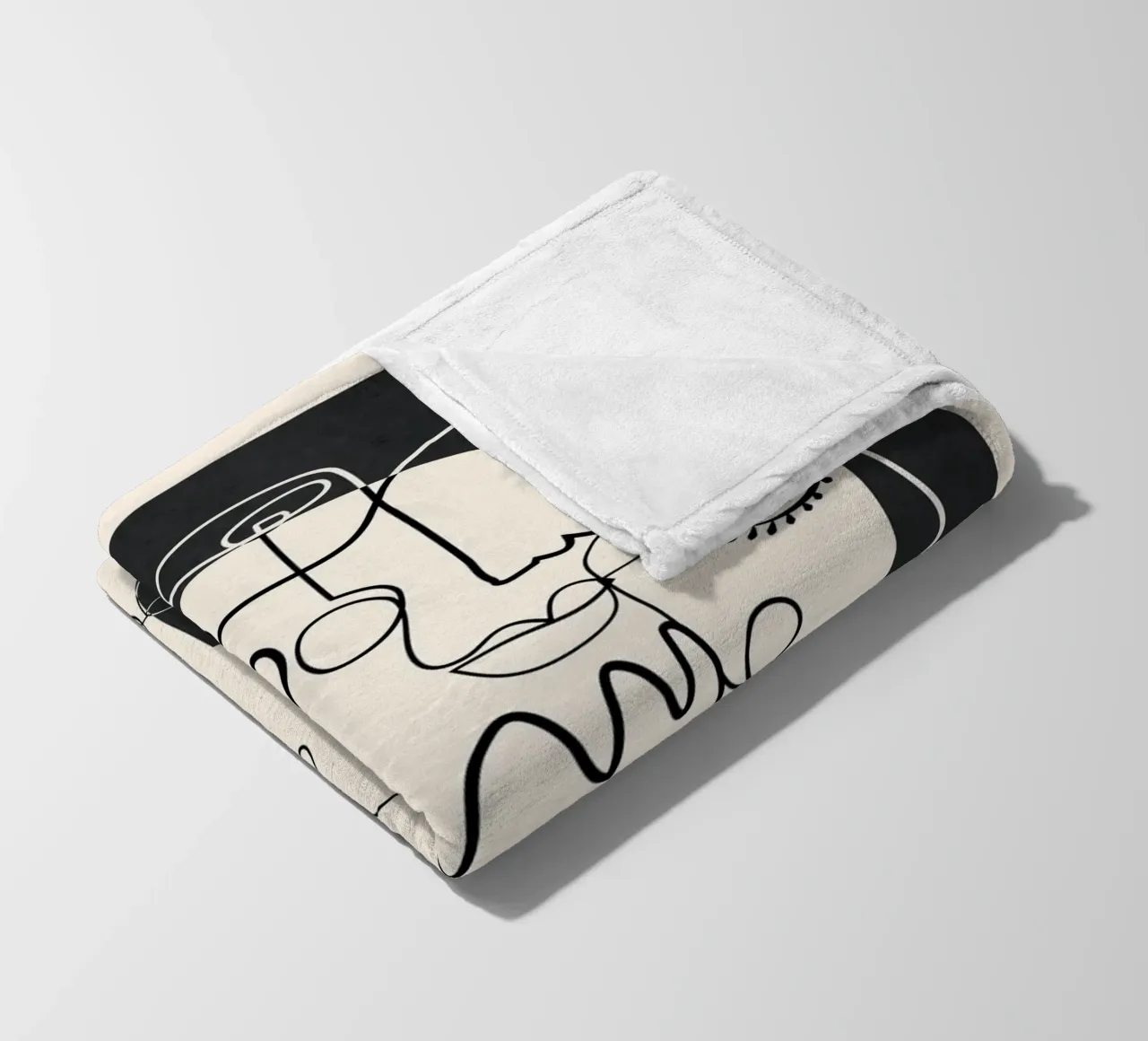 Undefined Thought Flow 1 coperta in pile da Nadjaa