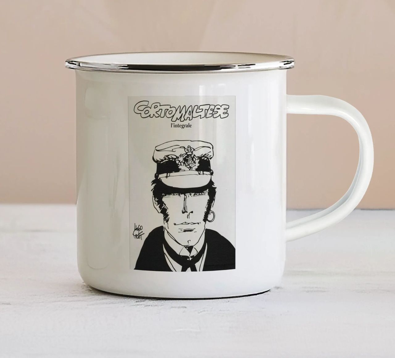 Maltese L'integrale tazza in smalto da MIa_Dispath