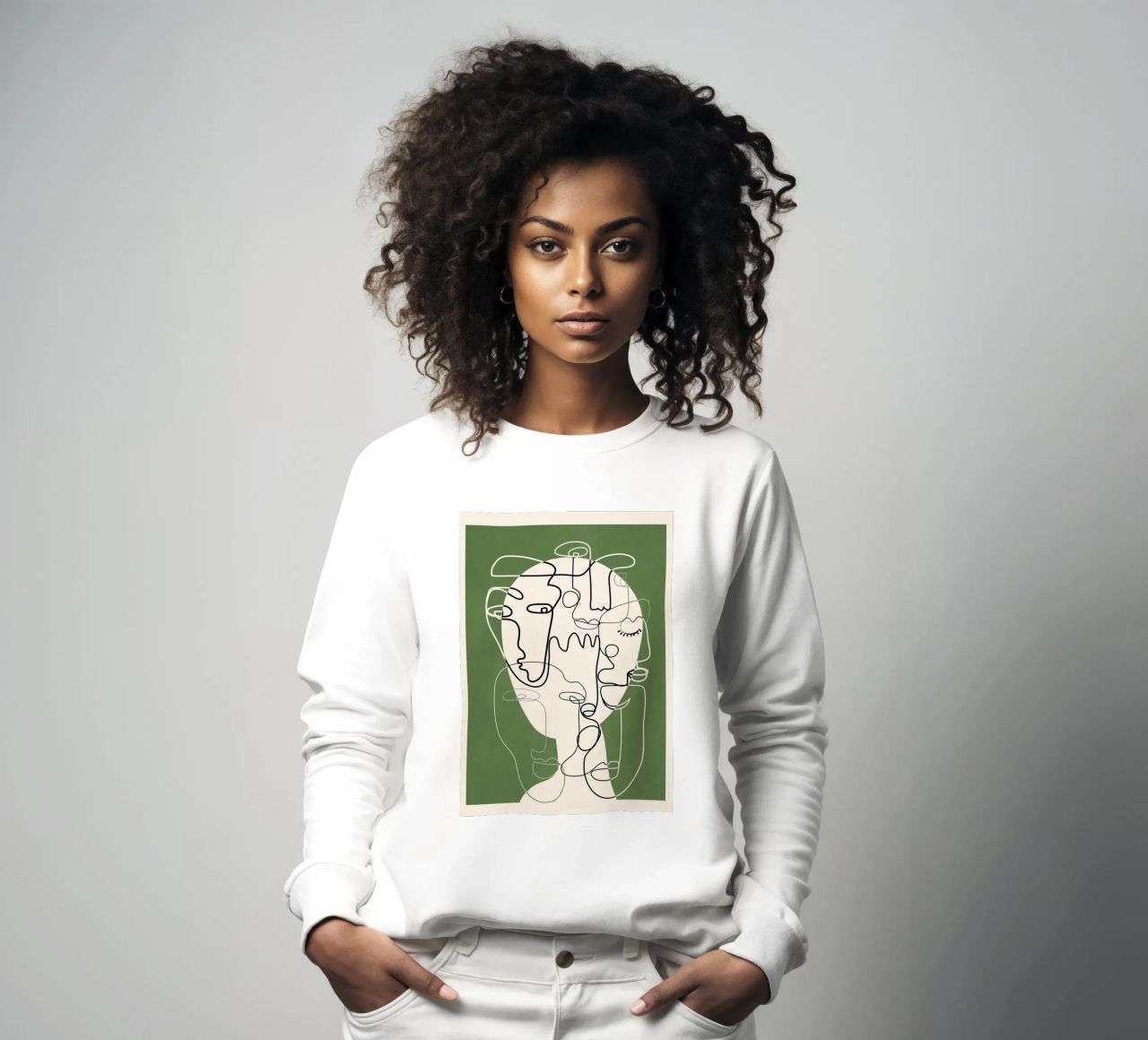 Undefined Thought Flow 2 felpa da Nadjaa